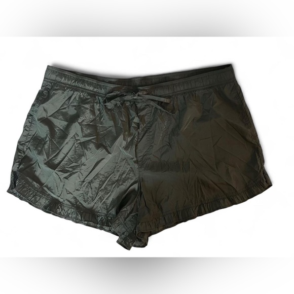 AE Stretch High-Waisted Ruffle Hem Short Women’s Size XXL Athletic Lounge - Picture 4 of 7